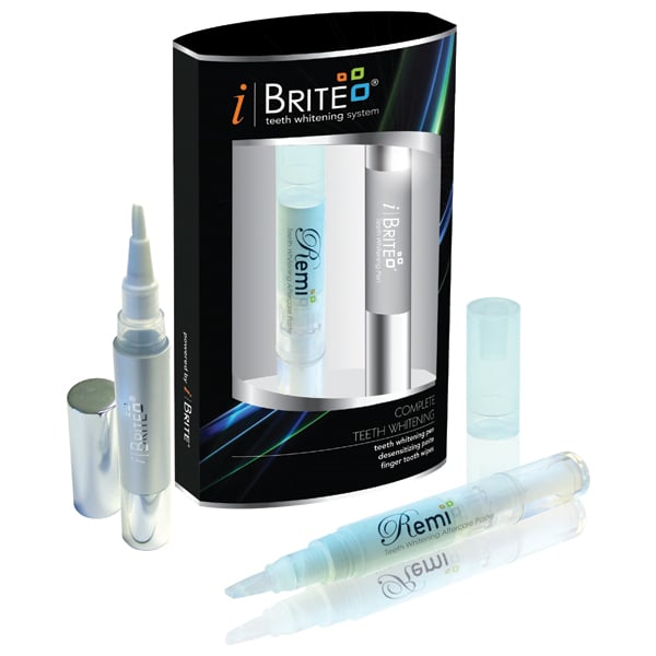 iBrite 12% H2O2 Tooth Whitening Pen, Remi Desensitizing Aftercare Paste Combo Kit.